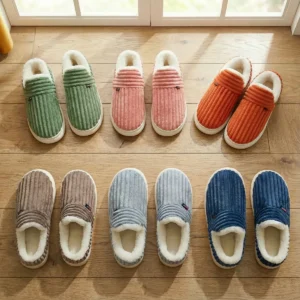 Warm Fleece House Slippers
