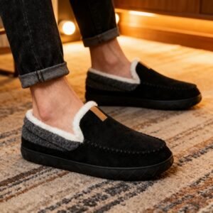 Memory Foam Moccasin Slippers