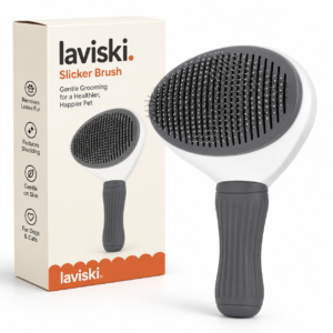 Plumia – Self-Cleaning Slicker Brush
