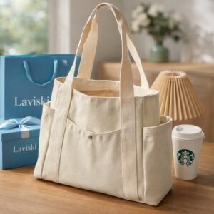 Large Canvas Tote Bag