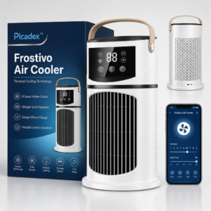 Frostivo – Portable Air Cooler Personal Cooling Fan