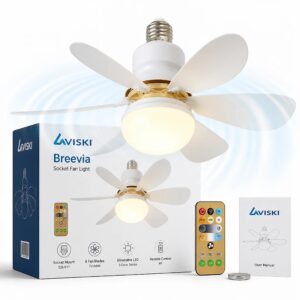 Breevia – Screw-In Ceiling Fan Light