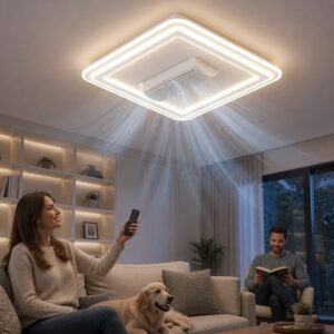 Airovent – Bladeless Ceiling Fan Light