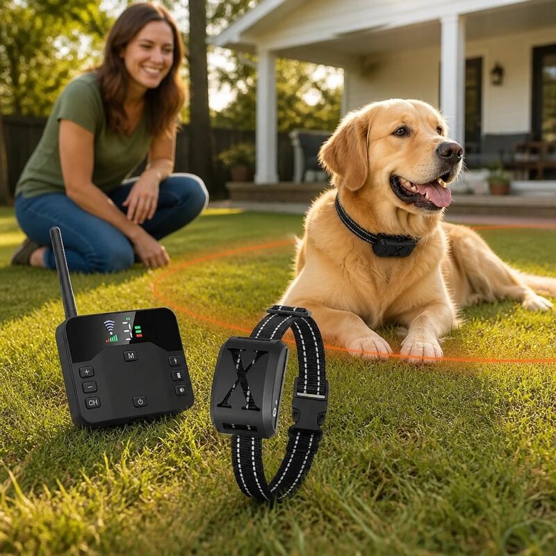 Boundex Wireless Dog Fence System with Collar, solution / transformation