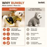 Bumbly Bee Dog Dress, comparison