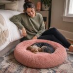 Calmara Calming Donut Dog Bed, avatar usage