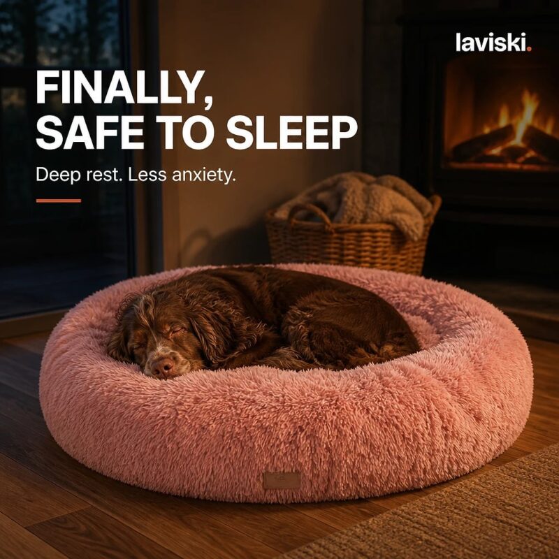 Calmara Calming Donut Dog Bed, desired outcome