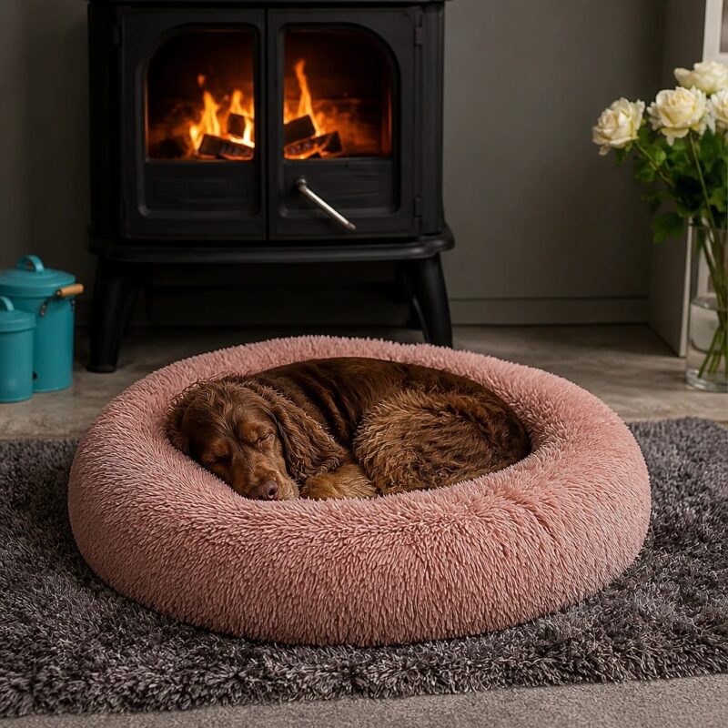 Calmara Calming Donut Dog Bed, solution / transformation