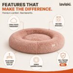 Calmara Calming Donut Dog Bed, feature showcase