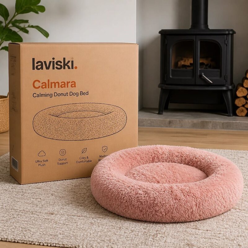 Calmara Calming Donut Dog Bed, what's included