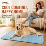 Glacia Flat Cooling Pet Mat, desired outcome