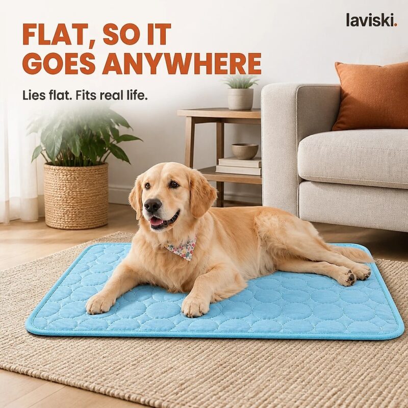 Glacia Flat Cooling Pet Mat, trust / durability
