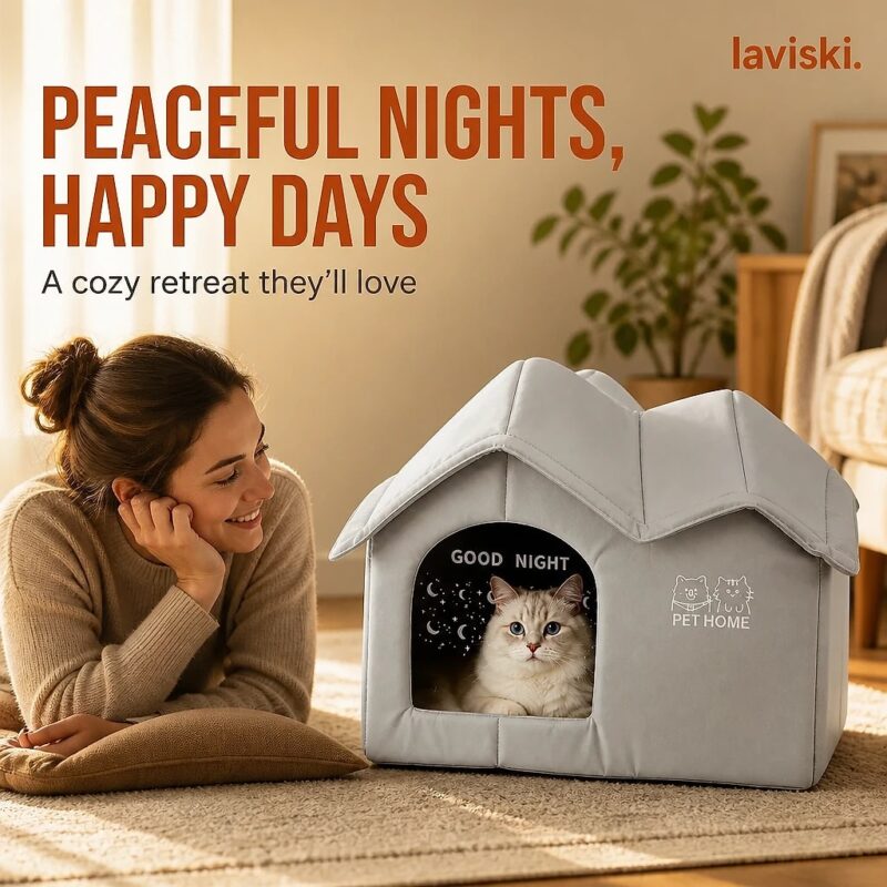 Nestova Enclosed Indoor Pet House, desired outcome