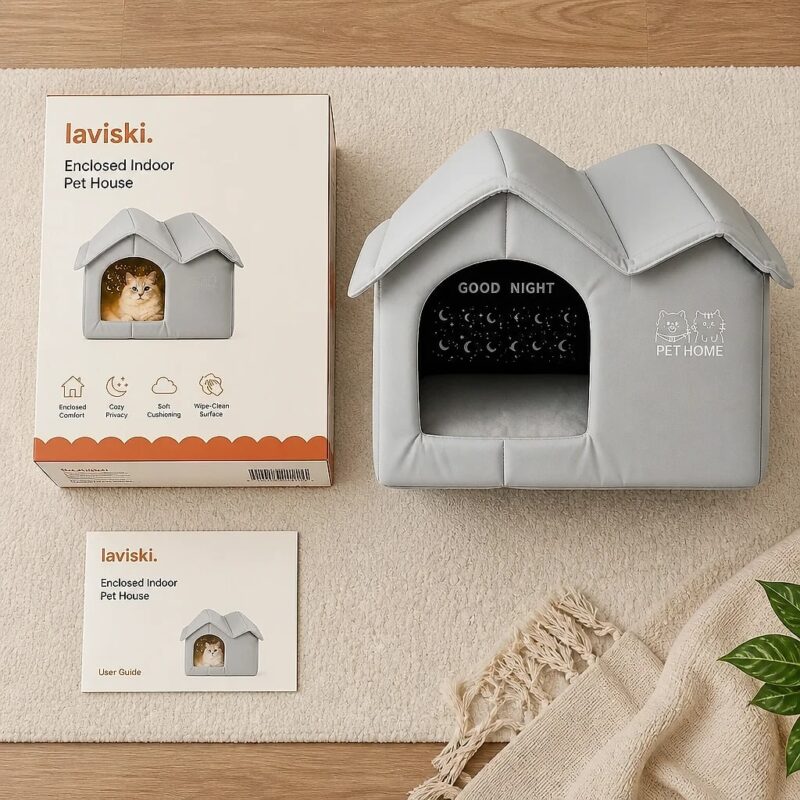 Nestova Enclosed Indoor Pet House, product image