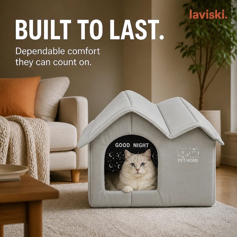 Nestova Enclosed Indoor Pet House, trust / durability