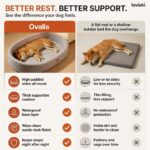 Ovalis Orthopedic Oval Dog Bed, comparison
