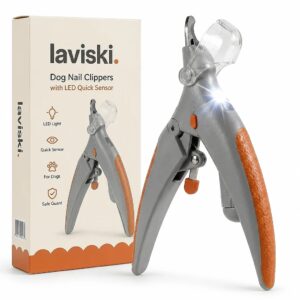 Pawguard Dog Nail Clippers with LED Quick Sensor, main product hero
