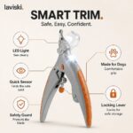 Pawguard Dog Nail Clippers with LED Quick Sensor, feature showcase