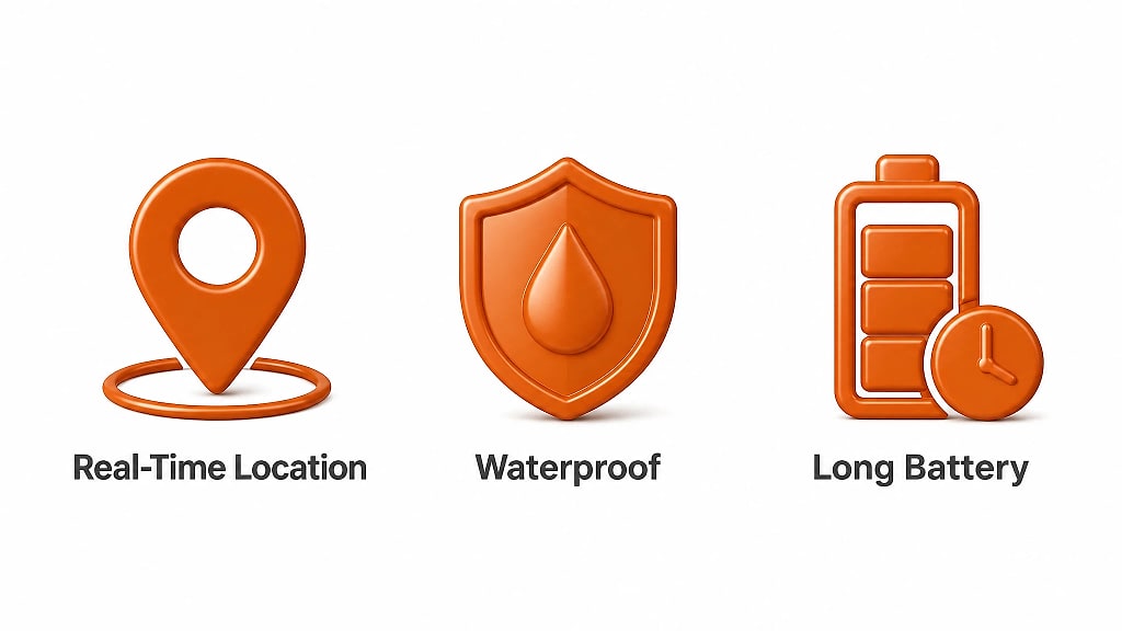 Pawloci Dog GPS Tracker, key features at a glance