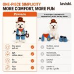 Pawrade Dog Costume Jumpsuit, comparison