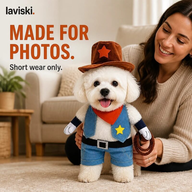 Pawrade Dog Costume Jumpsuit, trust / durability