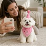 Pawty Birthday Hat and Bandana Set, solution / transformation