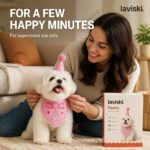 Pawty Birthday Hat and Bandana Set, trust / durability
