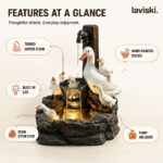 Rivona Tiered Garden Fountain, feature showcase