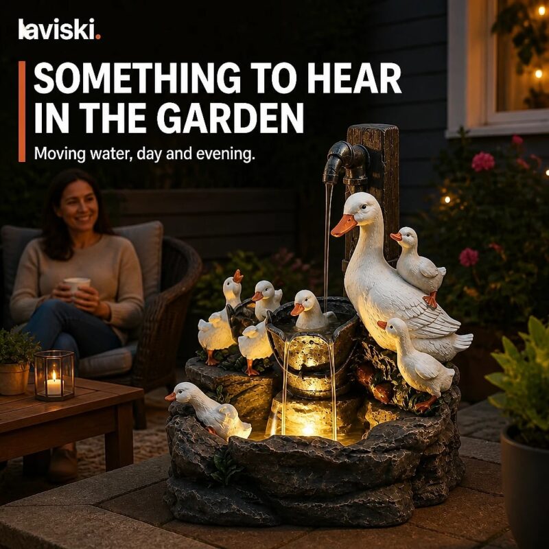 Rivona Tiered Garden Fountain, trust / durability