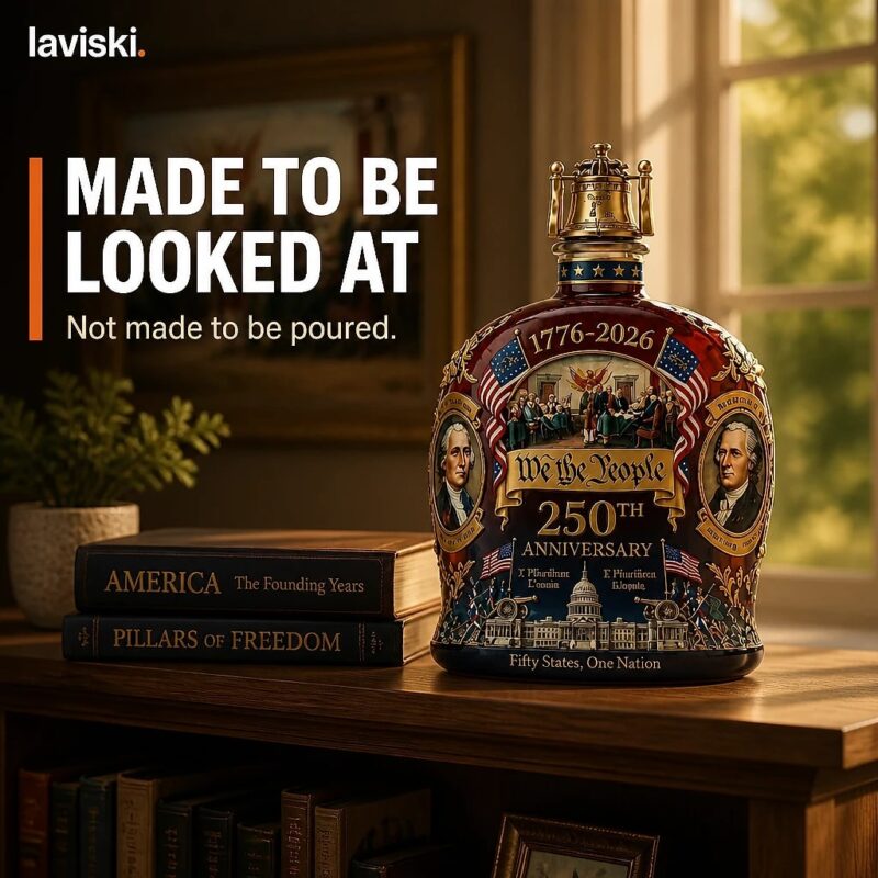 Vessara 250th Anniversary Commemorative Decanter, desired outcome