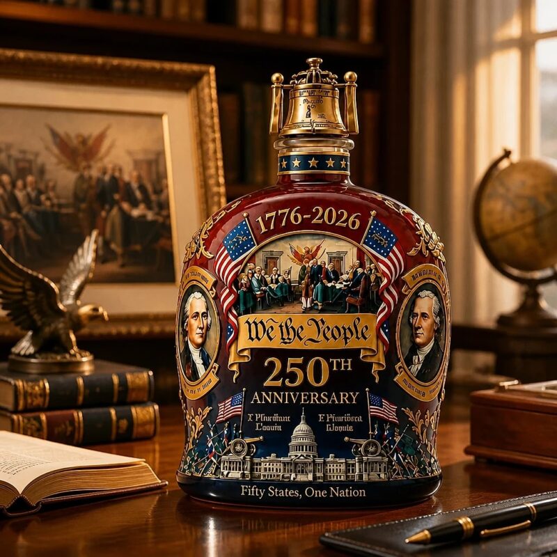 Vessara 250th Anniversary Commemorative Decanter, solution / transformation