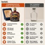 Vessara 250th Anniversary Commemorative Decanter, comparison
