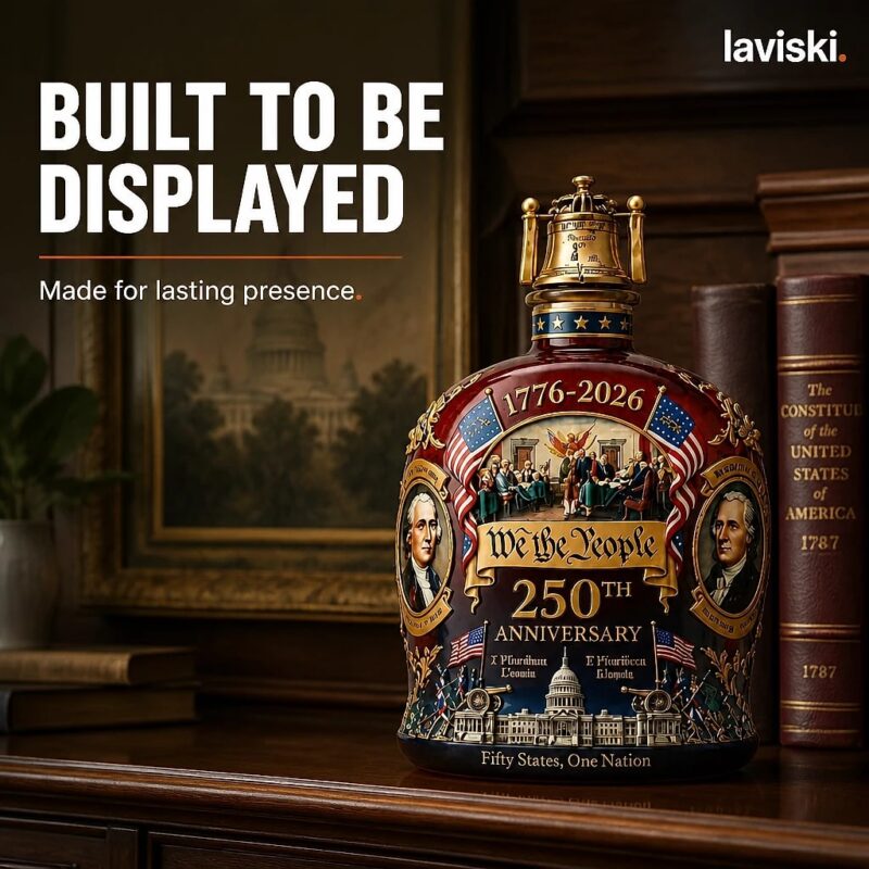 Vessara 250th Anniversary Commemorative Decanter, trust / durability