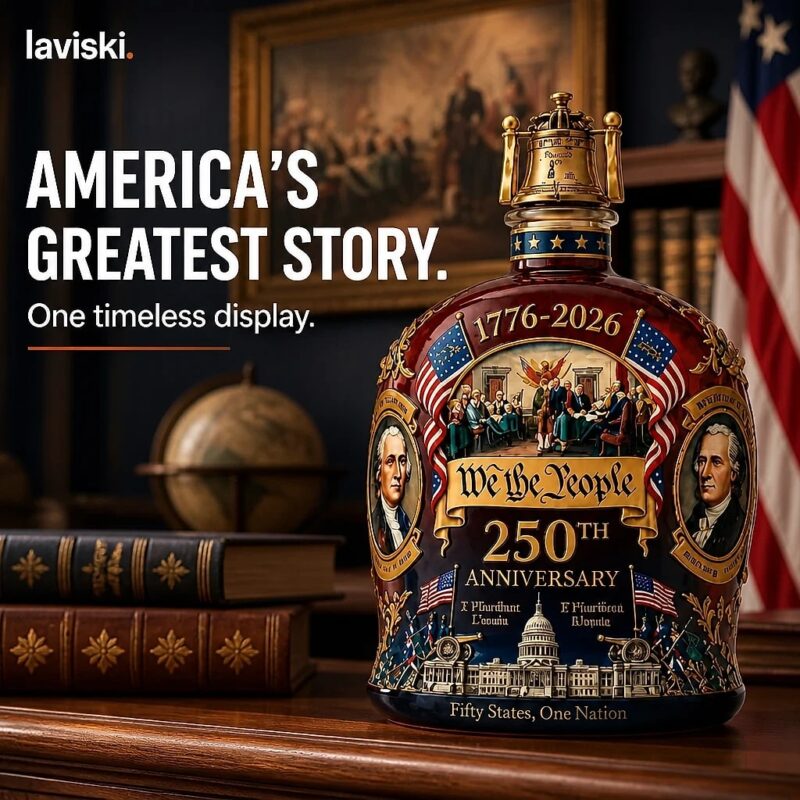 Vessara 250th Anniversary Commemorative Decanter, closing hero