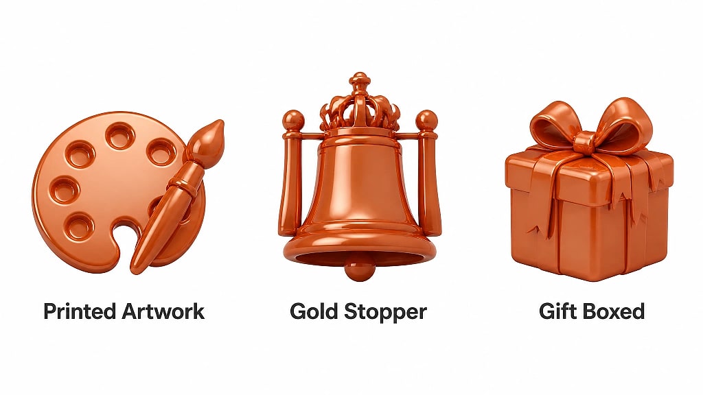 Vessara 250th Anniversary Commemorative Decanter, key features at a glance