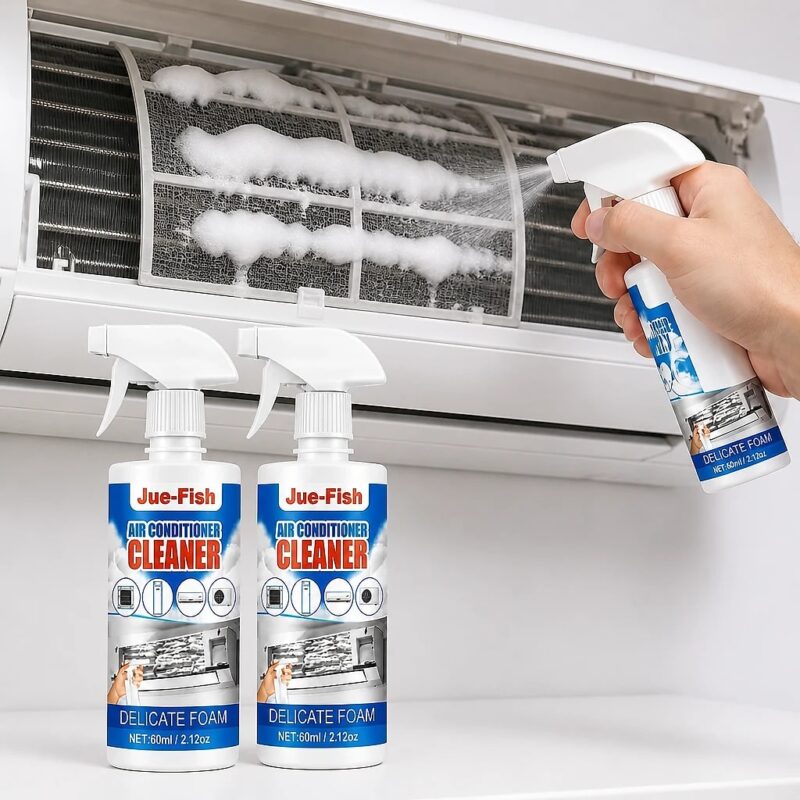 Air Conditioner Foam Cleaner 2 Bottles, main product hero