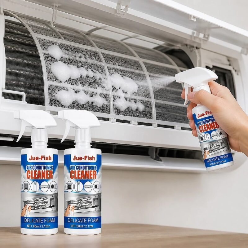 Air Conditioner Foam Cleaner 2 Bottles, solution / transformation