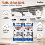 Air Conditioner Foam Cleaner 2 Bottles, feature showcase