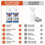 Air Conditioner Foam Cleaner 2 Bottles, comparison