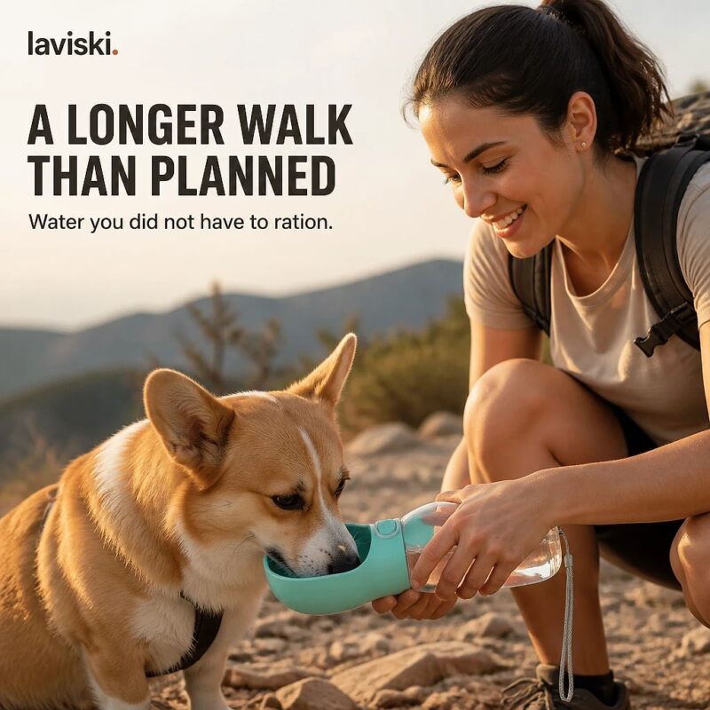 Aquara Portable Dog Water Bottle, desired outcome