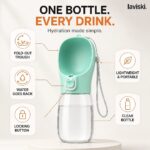 Aquara Portable Dog Water Bottle, feature showcase