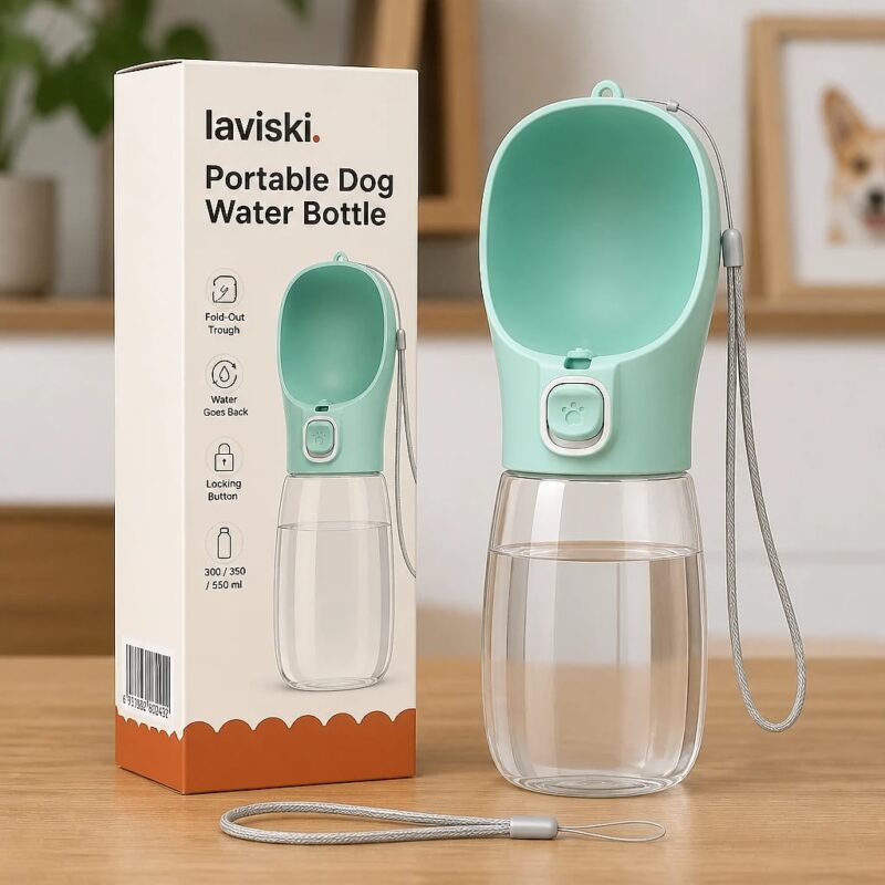 Aquara Portable Dog Water Bottle, what's included
