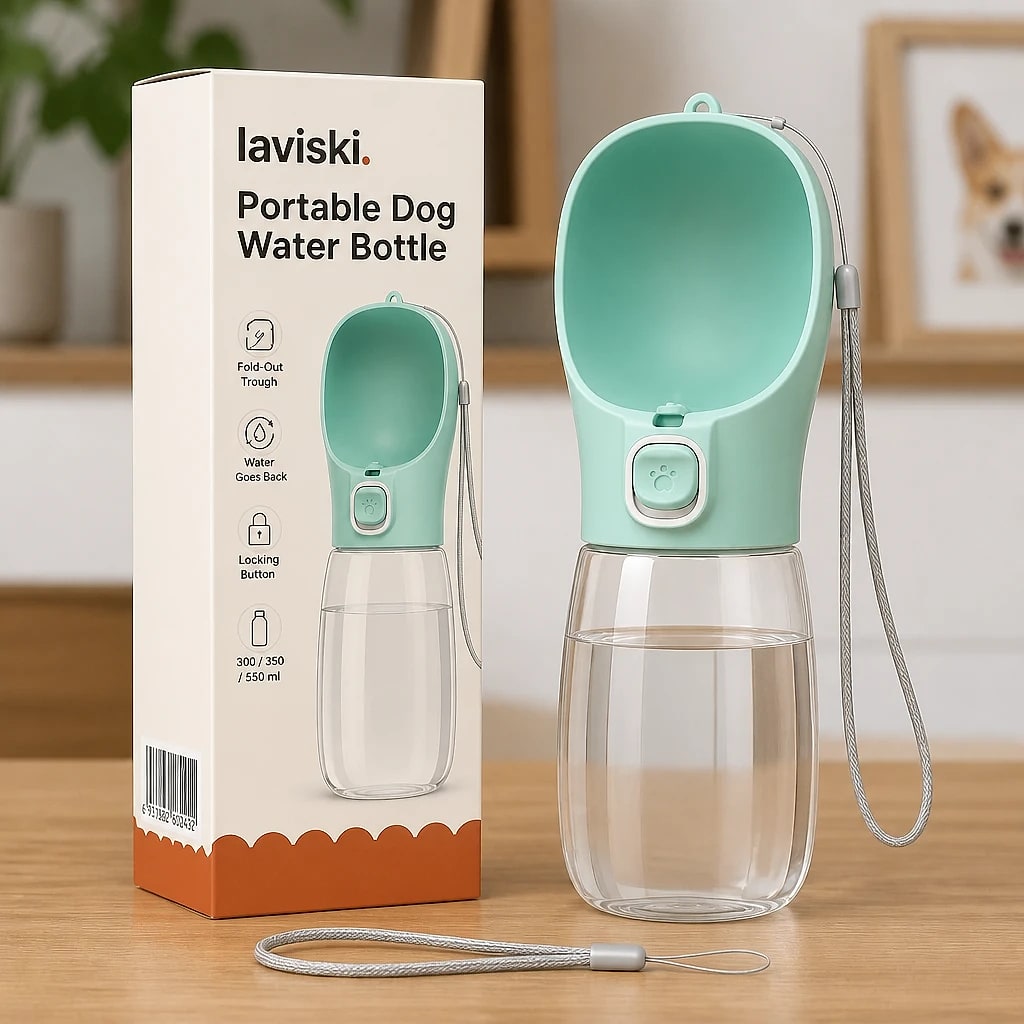 Aquara Portable Dog Water Bottle, what is included in the box