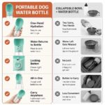Aquara Portable Dog Water Bottle, comparison