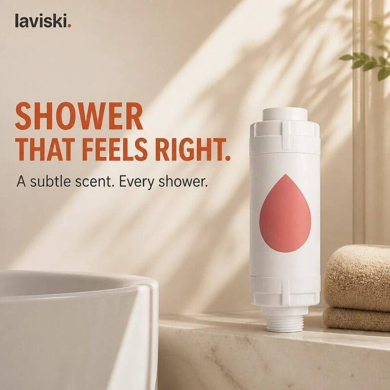 Aroma Scented In-Line Shower Filter, desired outcome