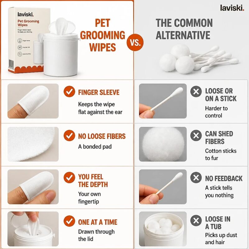 Aurea Pet Ear Cleaning Wipes, comparison
