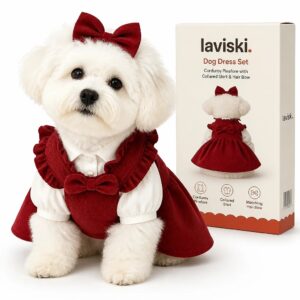 Belora Corduroy Dog Dress Set, main product hero