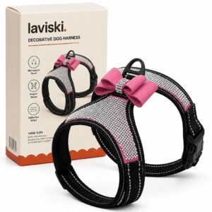 Brilla Rhinestone Dog Harness, main product hero