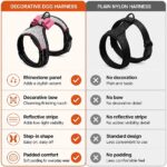 Brilla Rhinestone Dog Harness, comparison