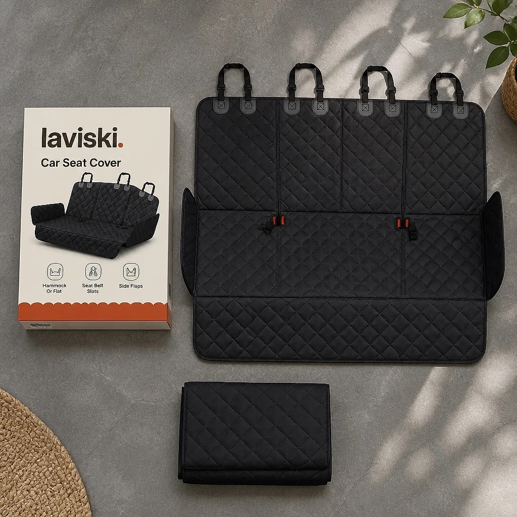Cabina Quilted Car Seat Hammock, what is included in the box